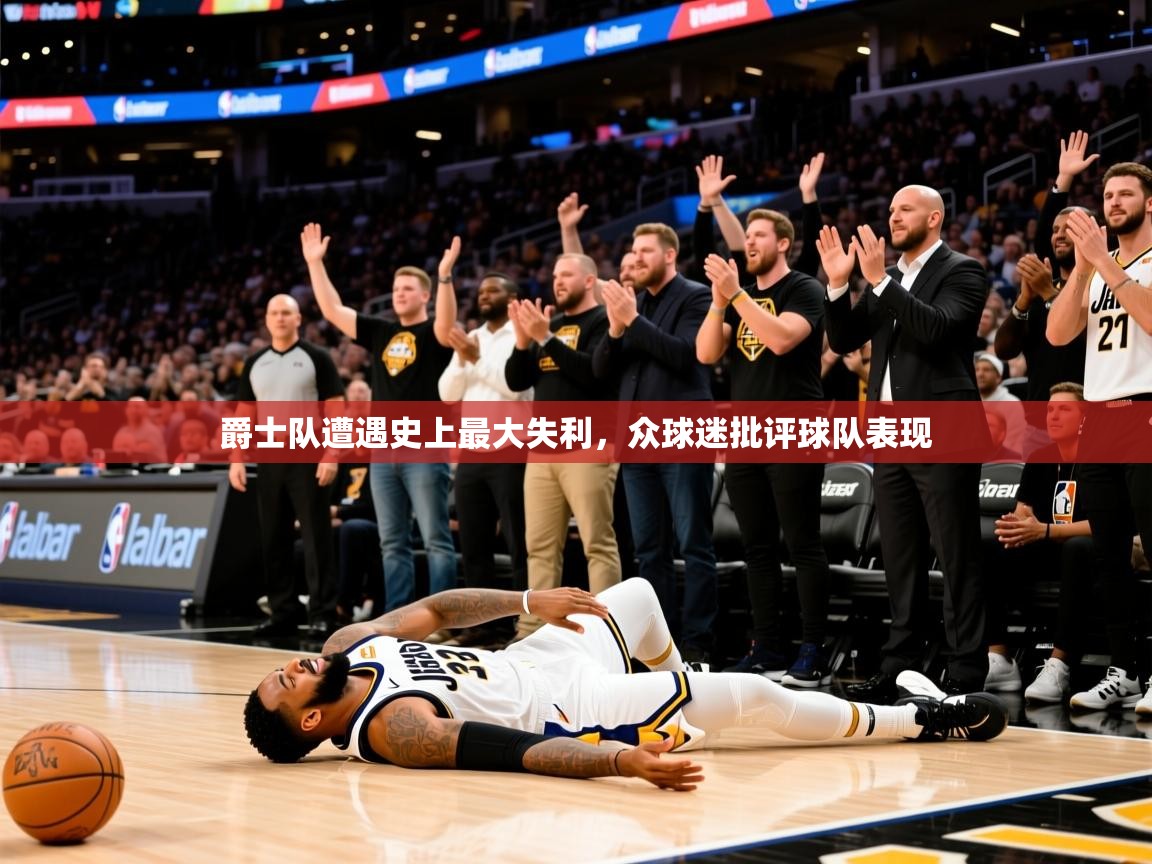 2025爱游戏体育网页版登录爵士队遭遇史上最大失利,众球迷批评球队表现 第1张