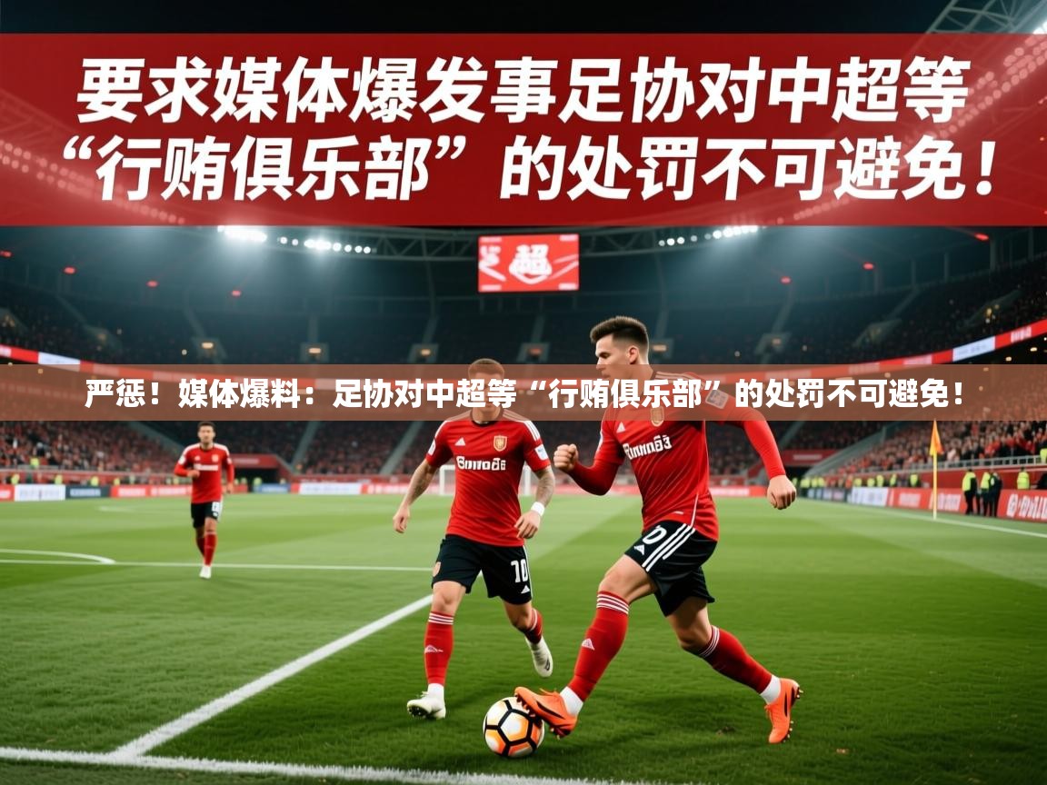 2025爱游戏体育注册账号严惩！媒体爆料：足协对中超等“行贿俱乐部”的处罚不可避免！  第2张