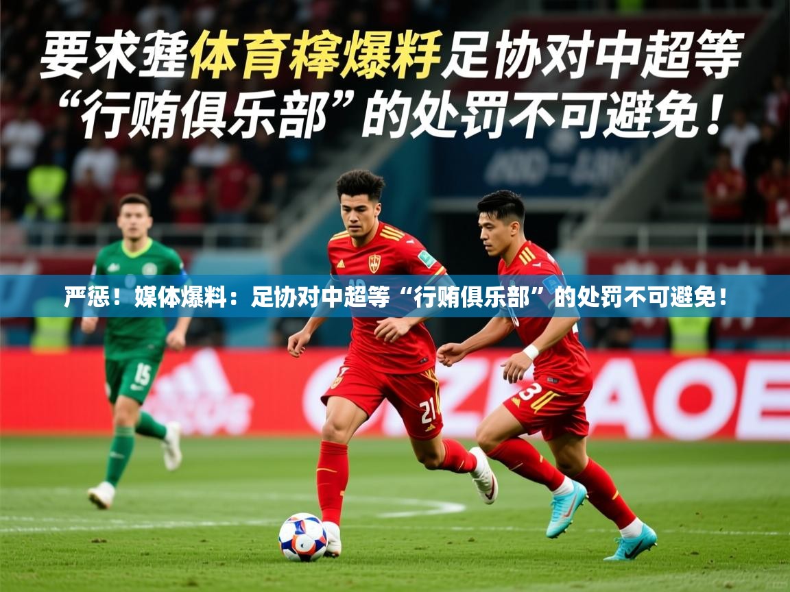 2025爱游戏体育注册账号严惩！媒体爆料：足协对中超等“行贿俱乐部”的处罚不可避免！  第3张
